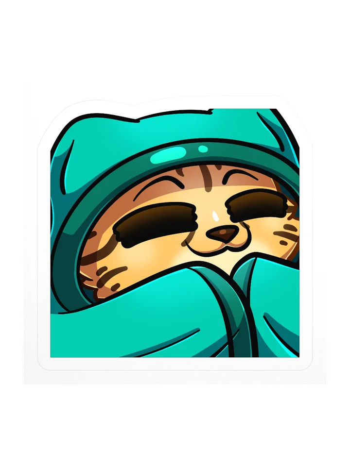 Cozy Cheetah Sticker product image (1)