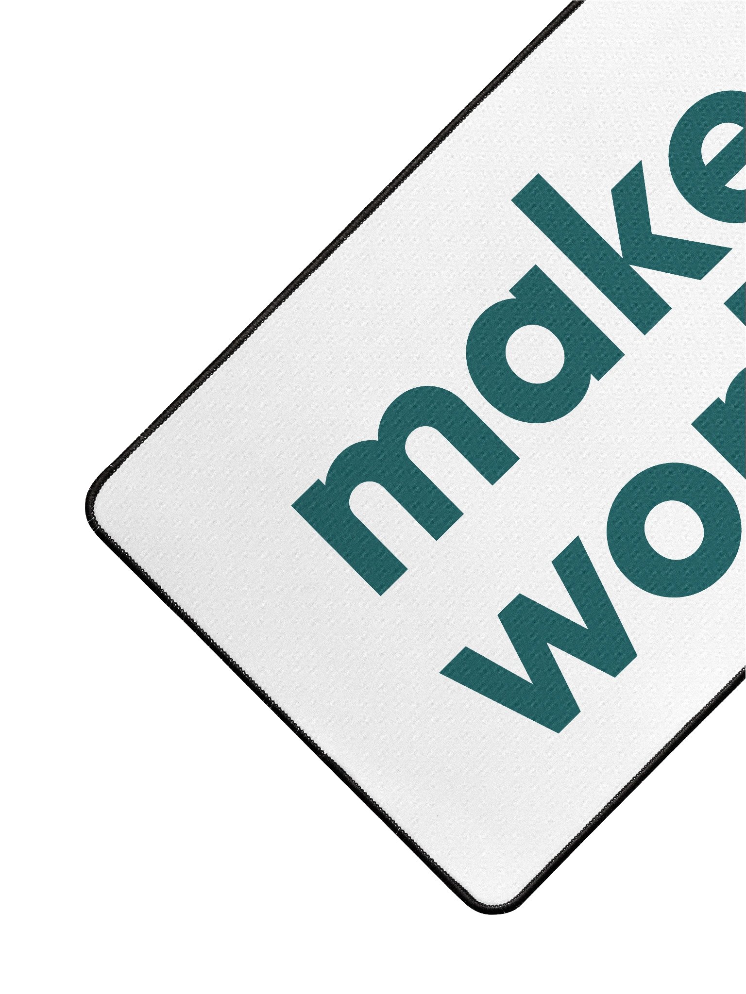 Make it work Desk Mat — 15.5 x 31.5 product image (3)