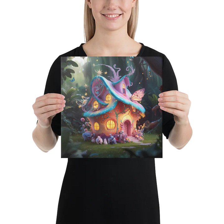 Watercolour Fairy House Art - v11 product image (2)