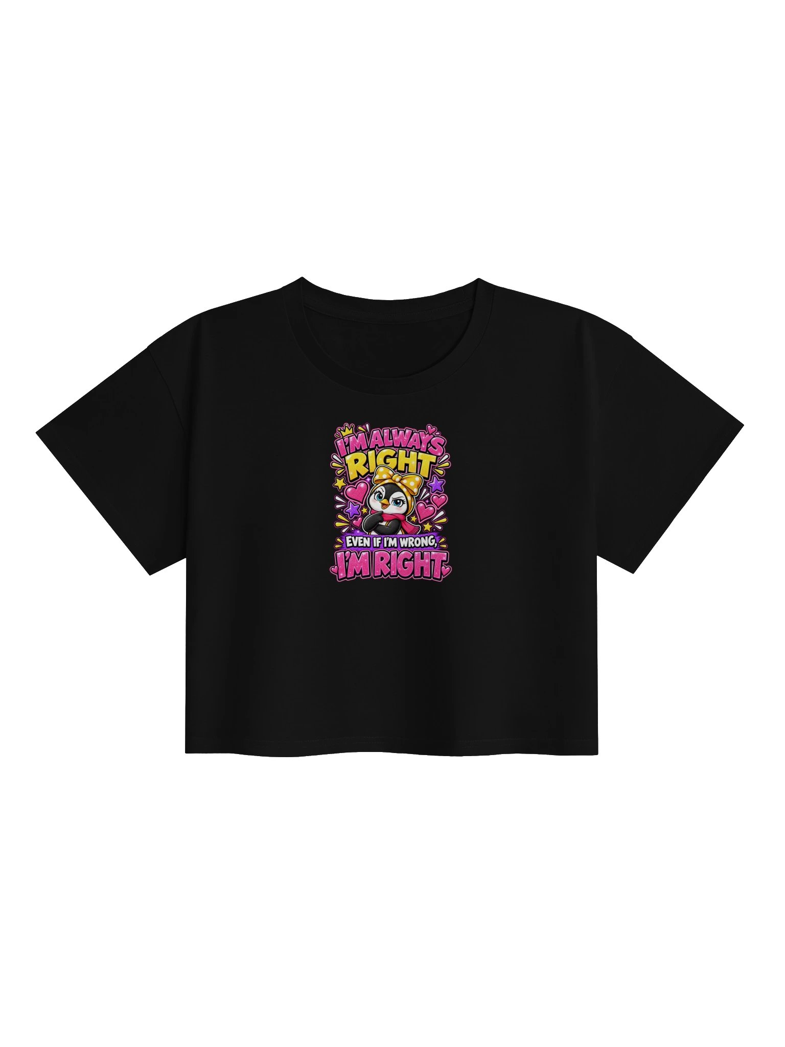I’m Always Right Lulu Women’s Crop Top product image (1)