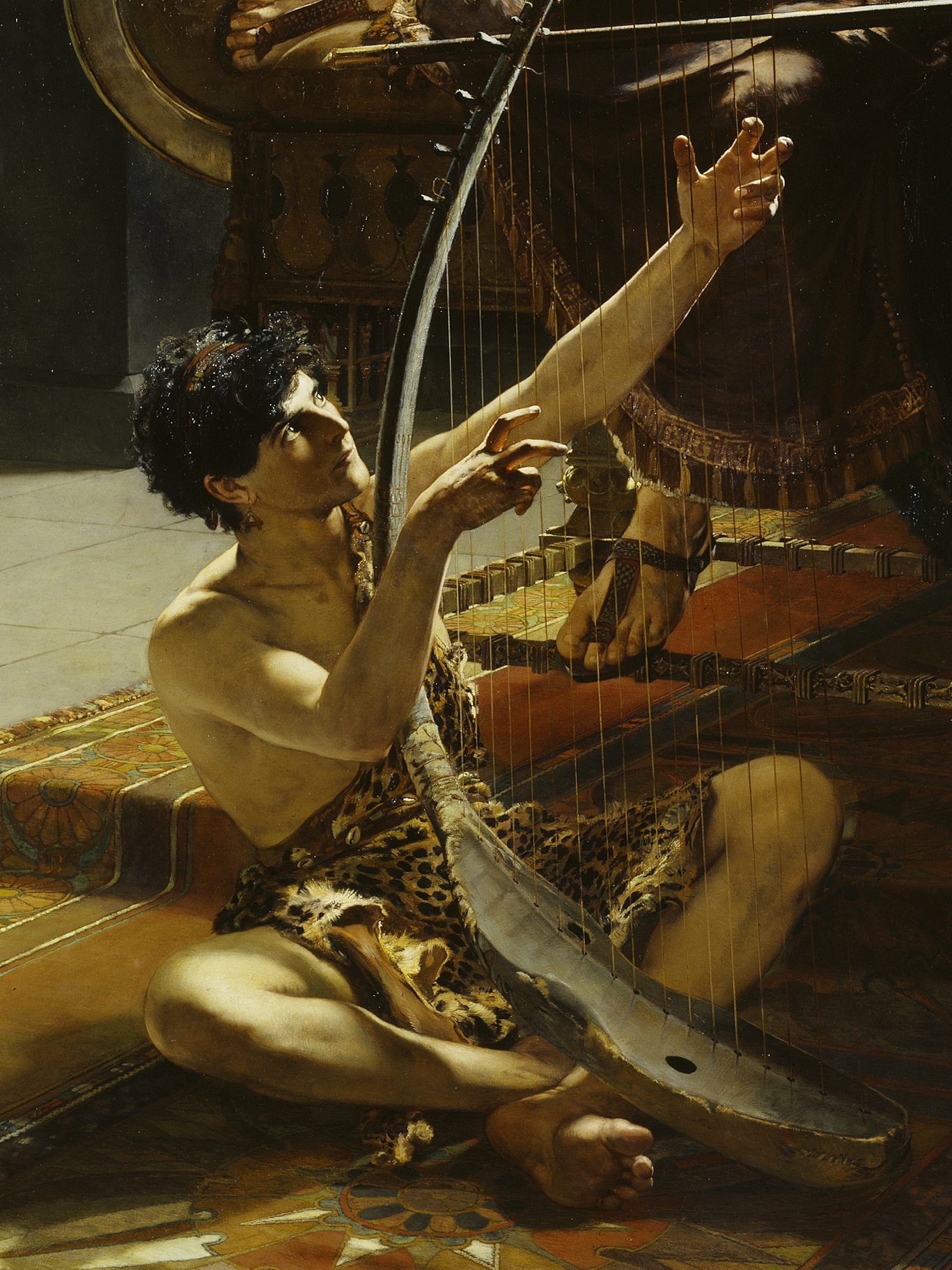 David and Saul by Julius Kronberg Print product image (2)