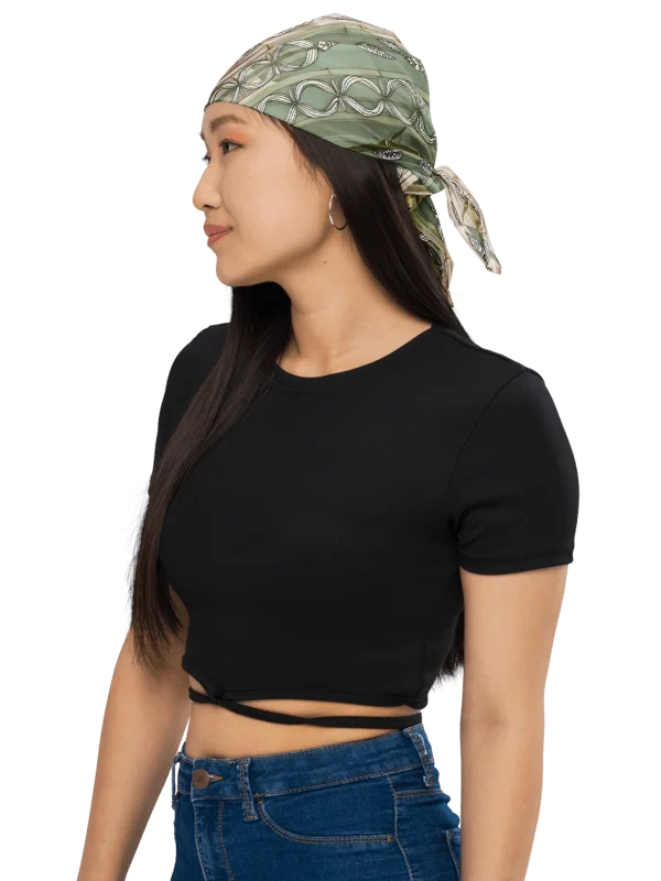 Lucky Bamboo Painted Bandana product image (1)