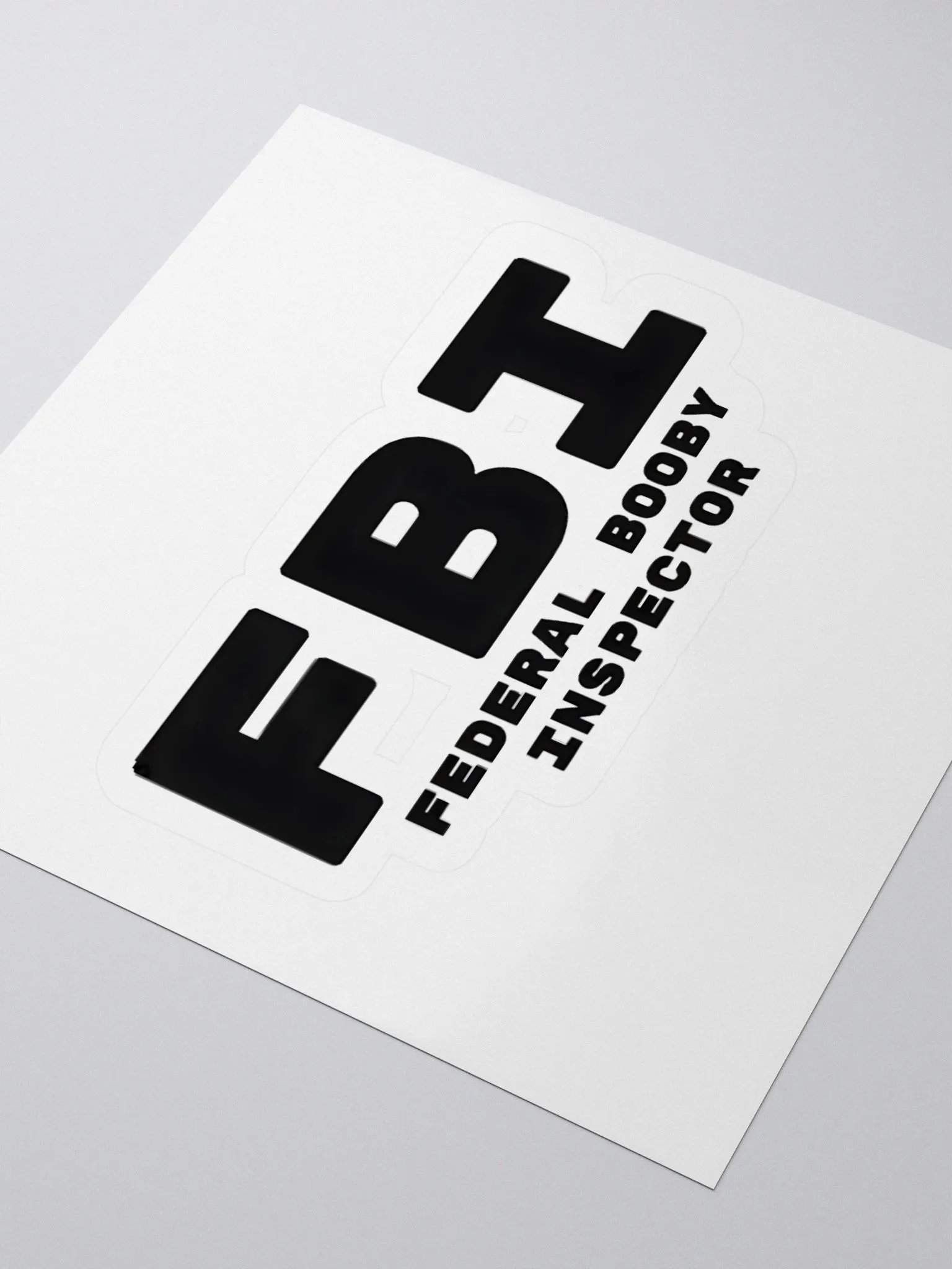 FBI Federal Booby Inspector Sticker product image (3)