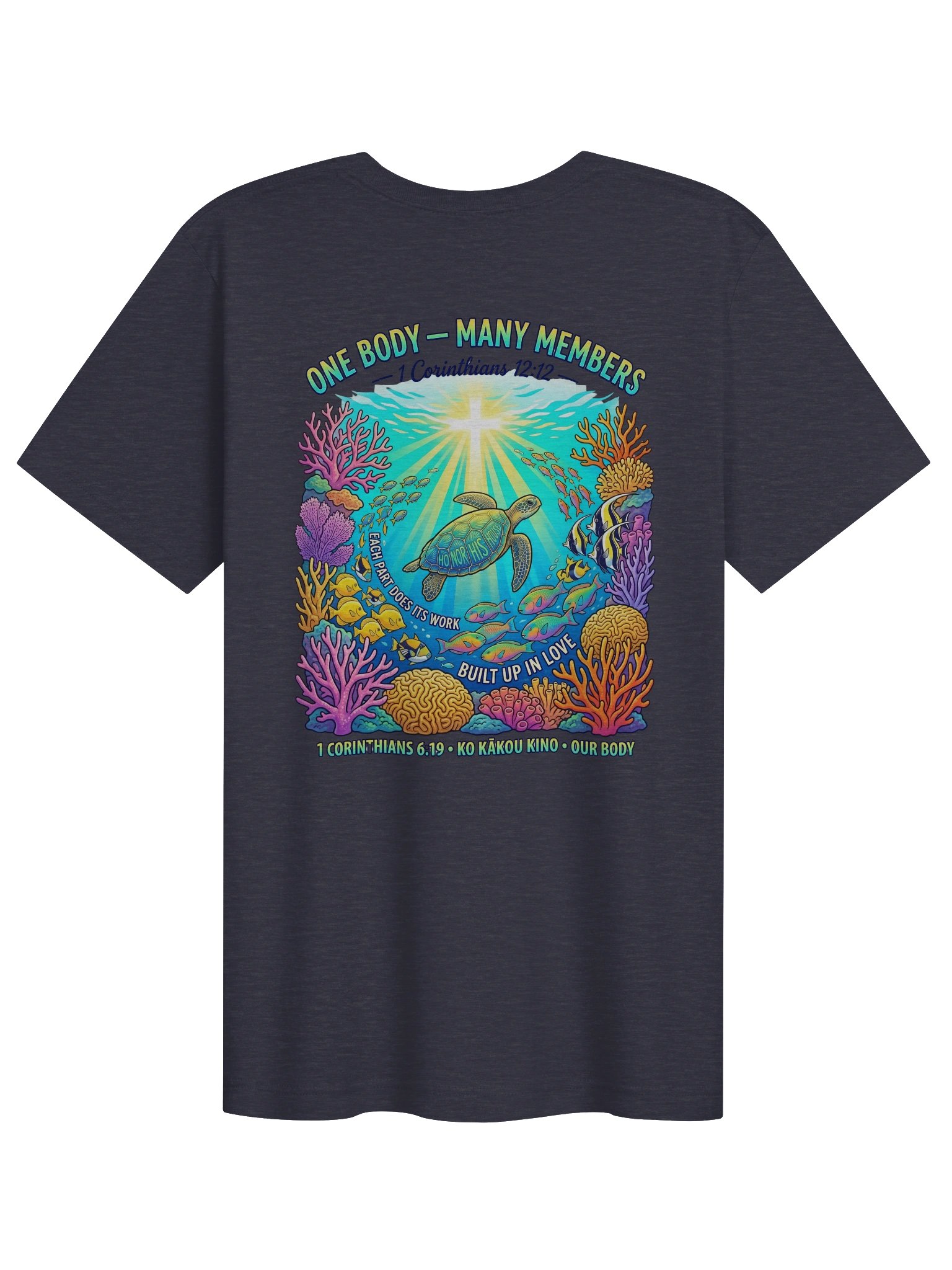 His House Unisex "Ko Kākou Kino" T-Shirt product image (22)