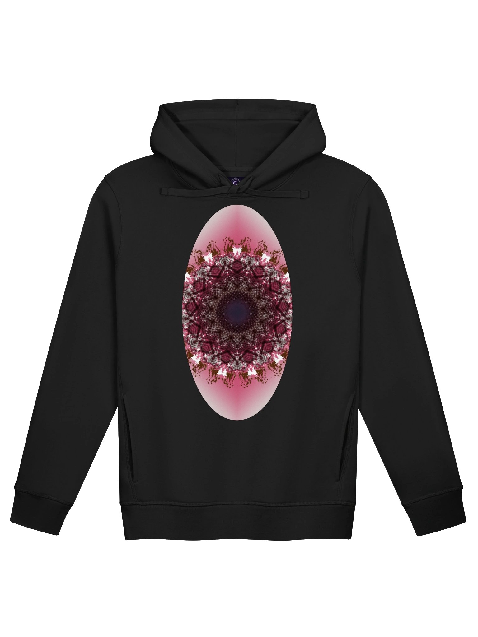 Emberlace Oval – Unisex Mandala Hoodie product image (2)