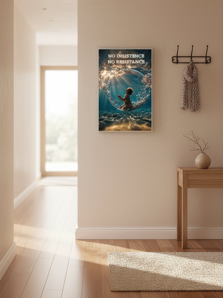 "No Insistence, No Resistance" | Hour of Power Series Poster 1 product image (2)