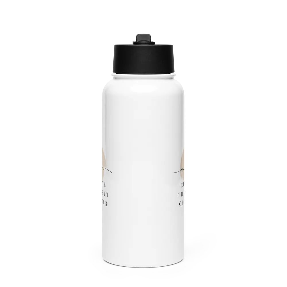 Stainless Steel Water Bottle with a Straw Lid SWFB0143 product image (3)
