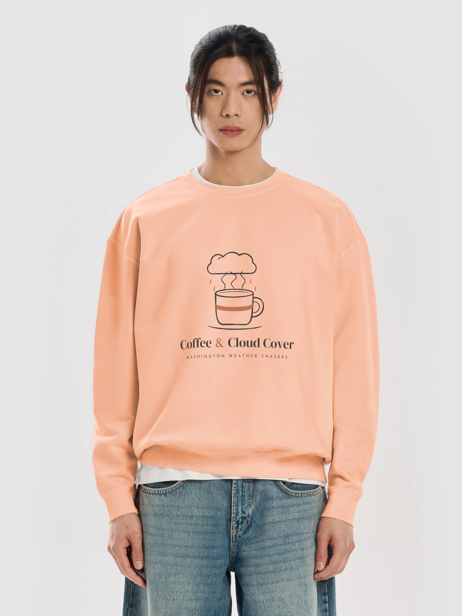 Coffee & Cloud Cover Crewneck product image (41)
