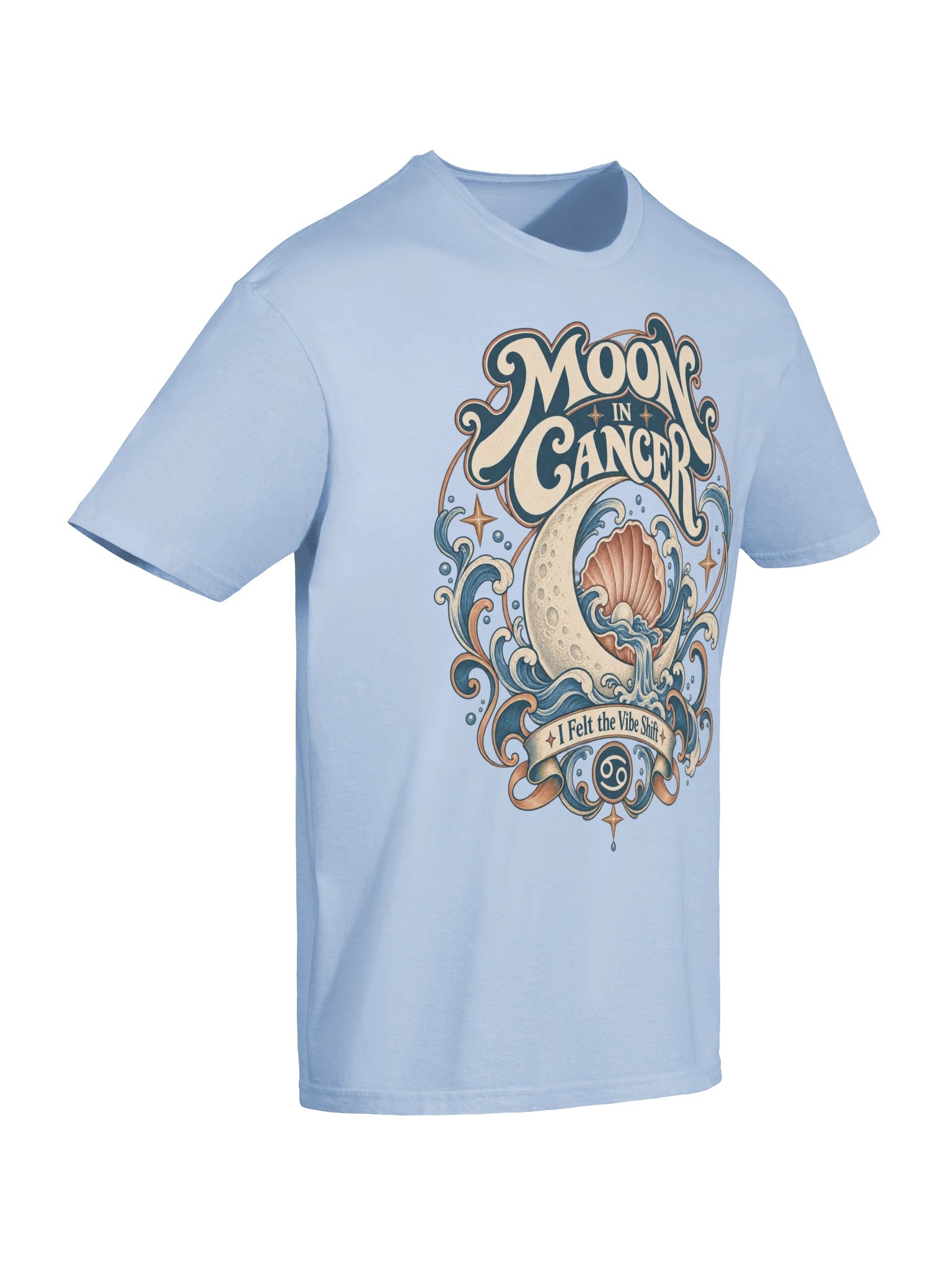 Moon in Cancer I Felt the Vibe Shift Tee product image (6)