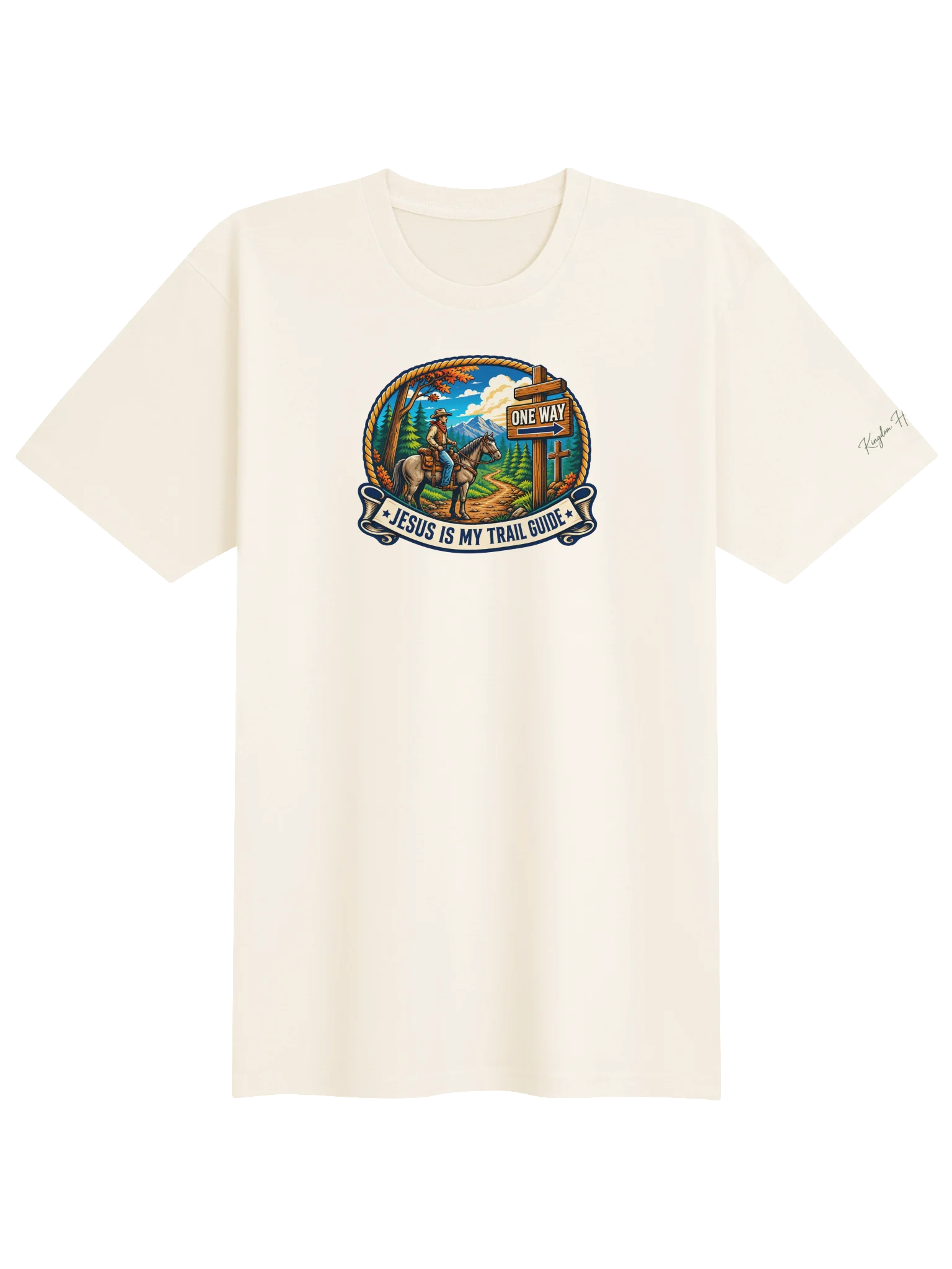 Jesus Is My Trail Guide (B) Premium Men's Tee product image (26)