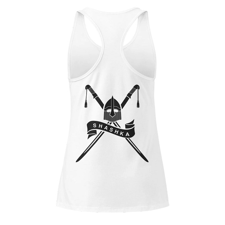 Women Racerback - black Shashka on back product image (13)