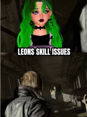 Leon! Who said you could do magic? I think you have the wrong game. 😂 This game bug in Resident Evil 9 was so funny today. I was not expecting to die hugging a train car. 🚂 #residentevil #leonkennedy #horrortok #vtuber #fyp 