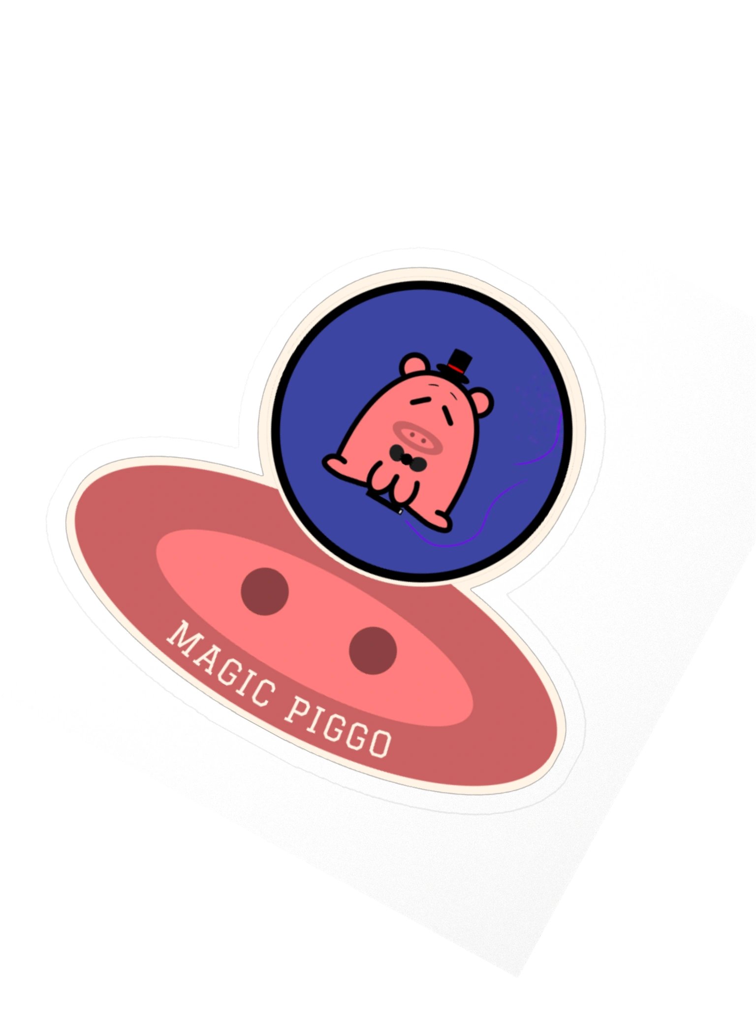 Magic Piggo Snout Sticker product image (4)