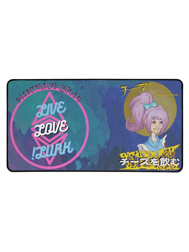 LIVE LOVE !LURK Desk Mat product image (1)