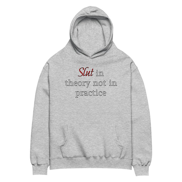 Slut in Theory Premium Hoodie product image (8)