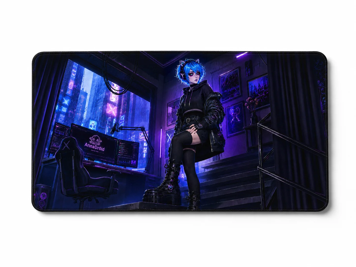 AnnaDr0id Large Desk Mat product image (1)