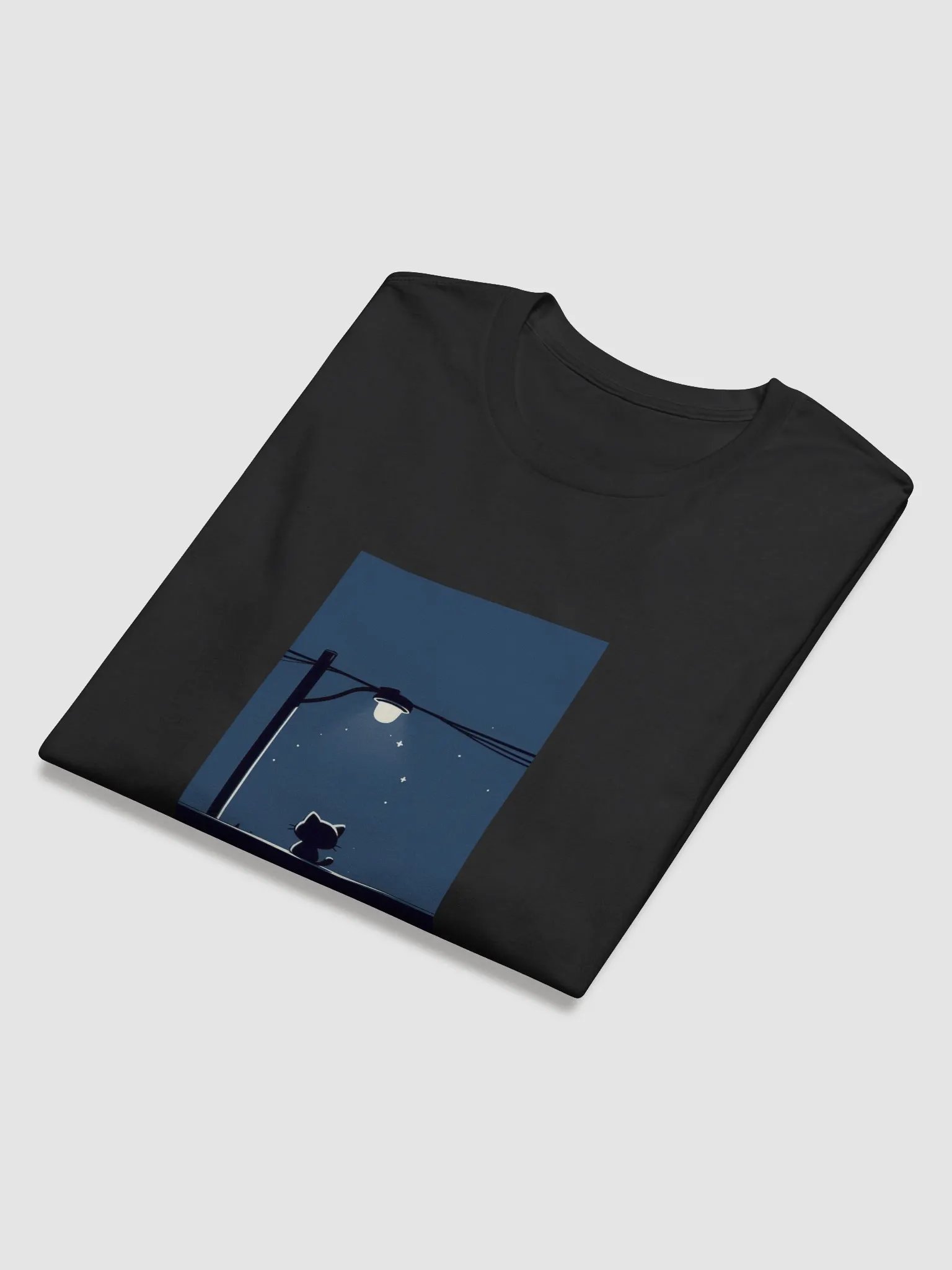 Starry Night Cat Long Sleeve product image (16)