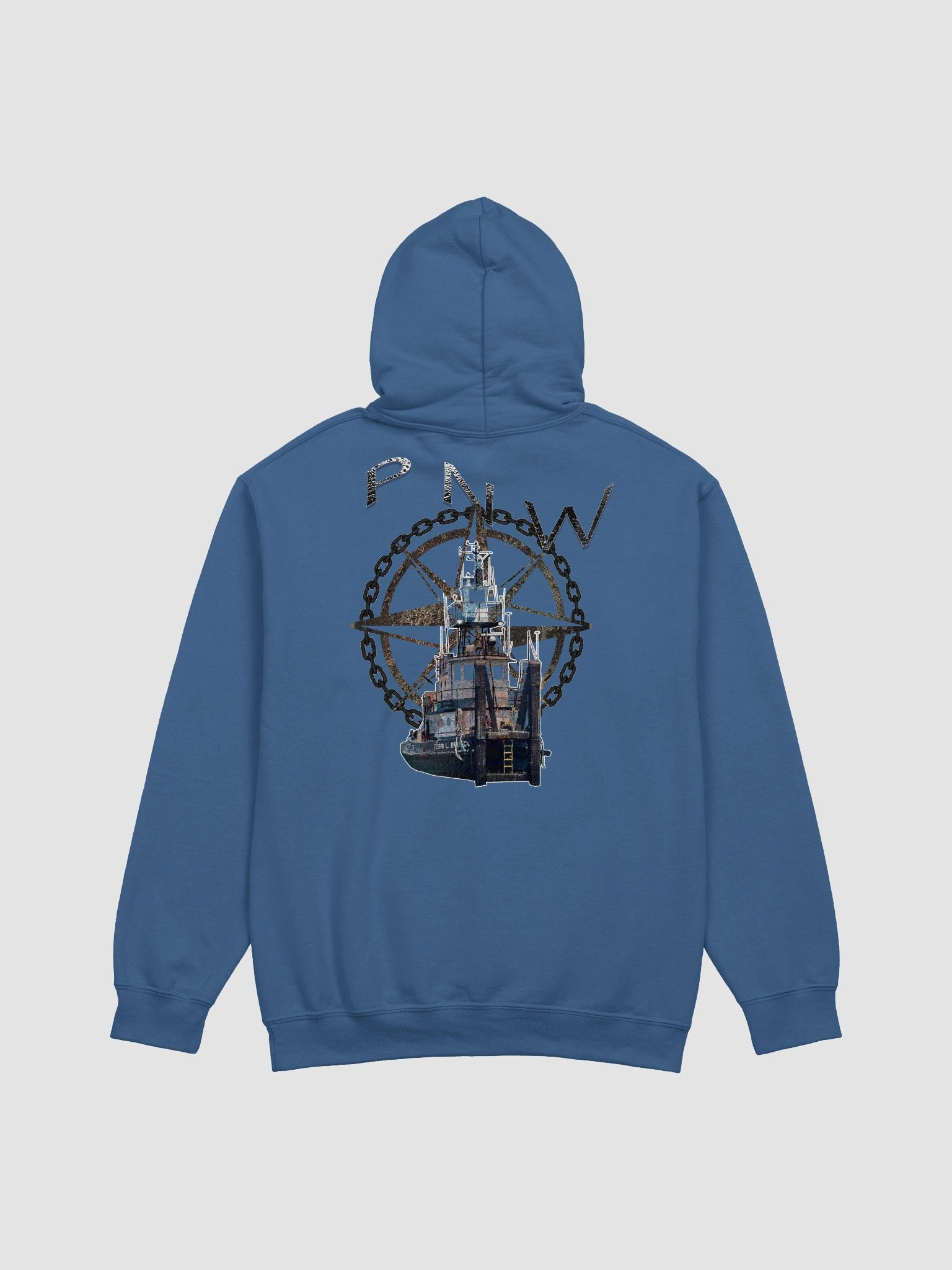 PNW - Compass Rose & Tug Terri L. Brusco Classic Marine Workwear | Twin Anchor Apparel Deckhand Heritage Line product image (37)