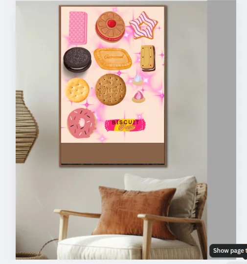 Biscuits kitchen Art Print product image (3)