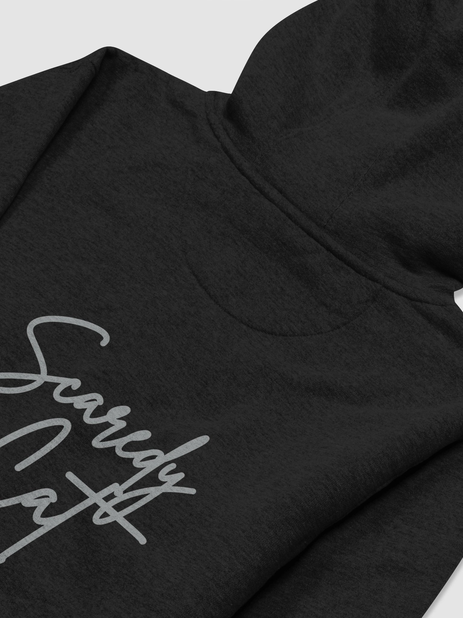 Scaredy Cat Hoodie-Silver Scratch product image (16)