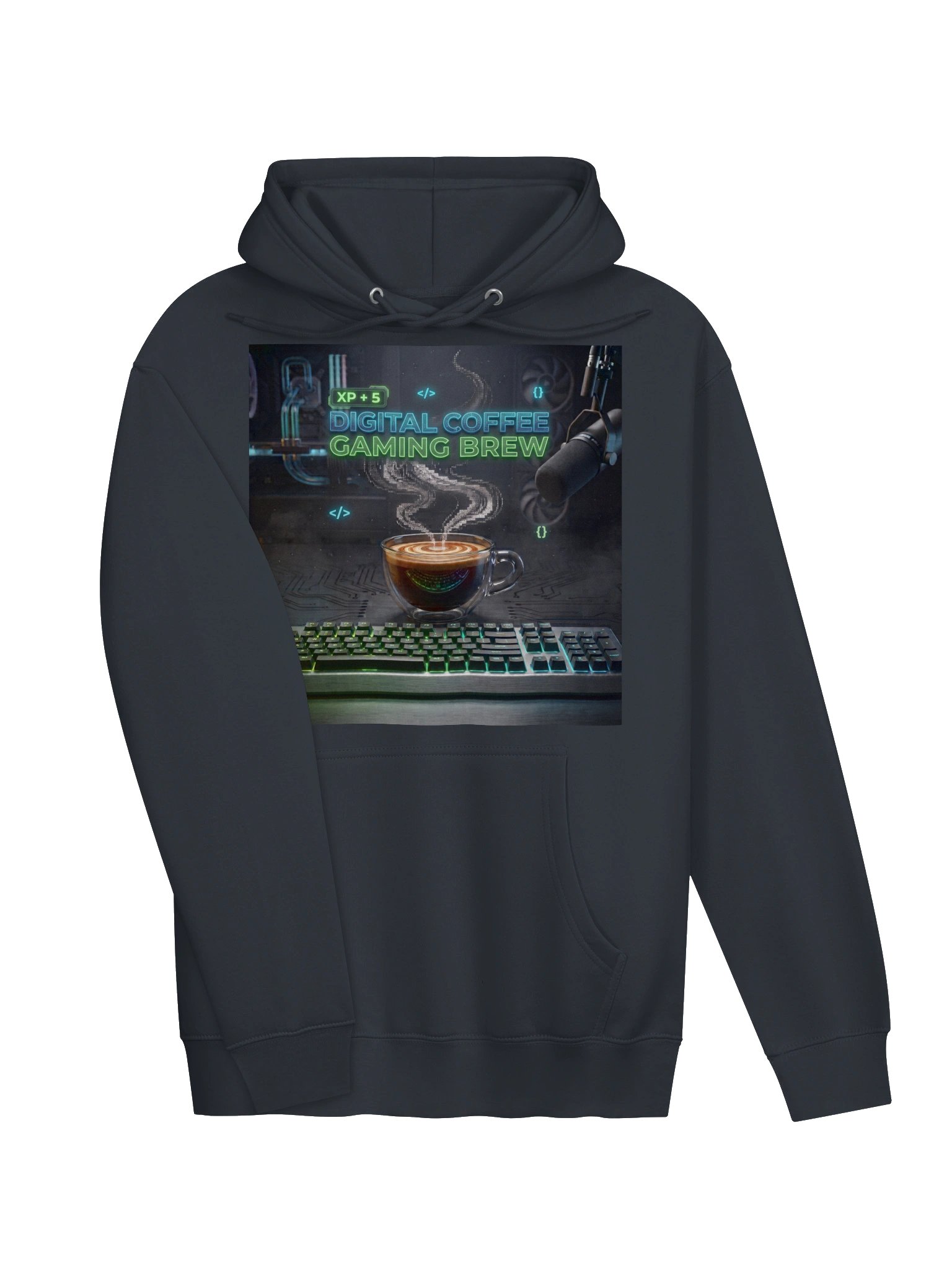 Digital Coffee: Gaming Brew Hoodie product image (3)