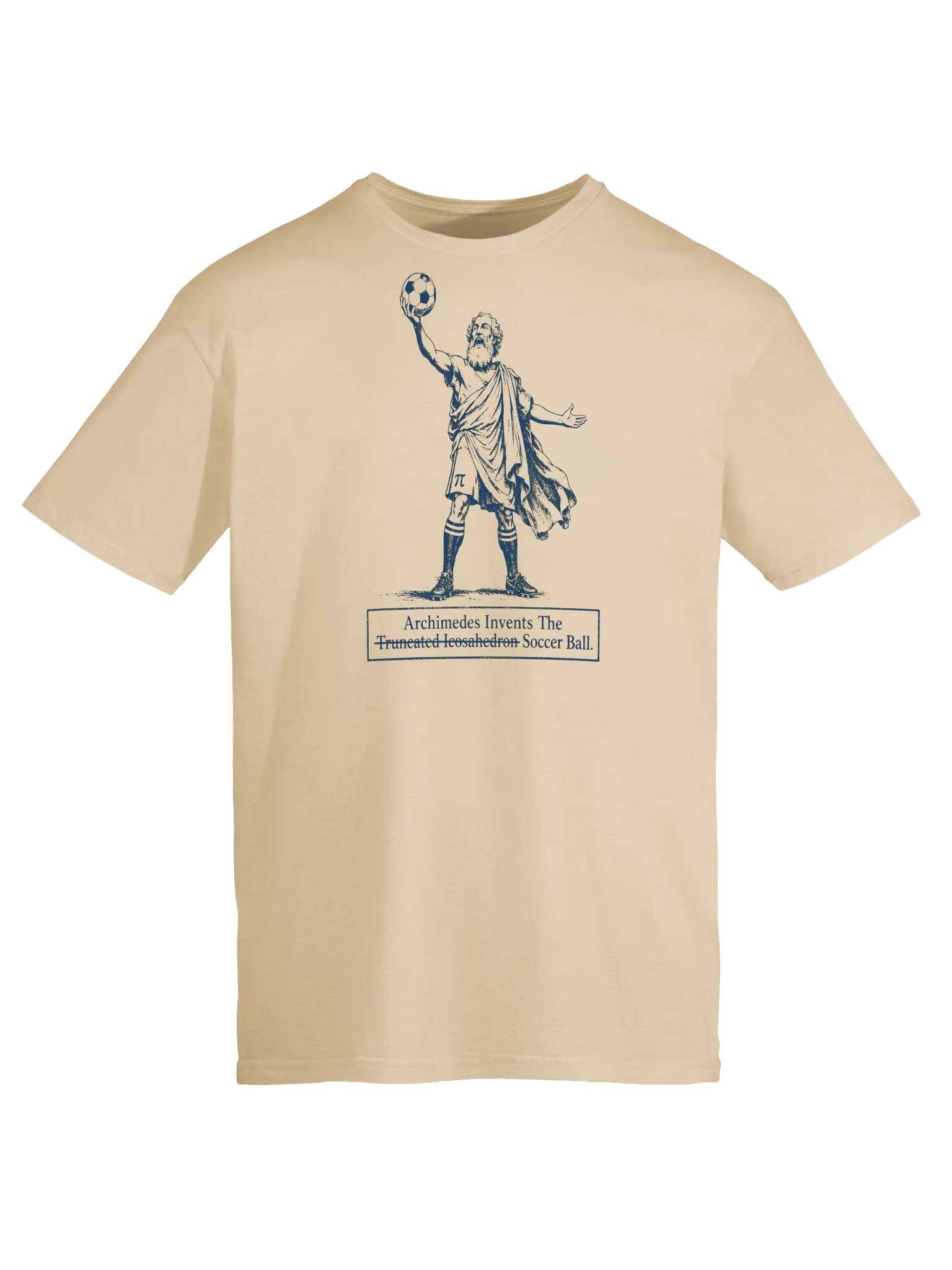 Archimedes Invents the Soccer Ball Tee product image (5)
