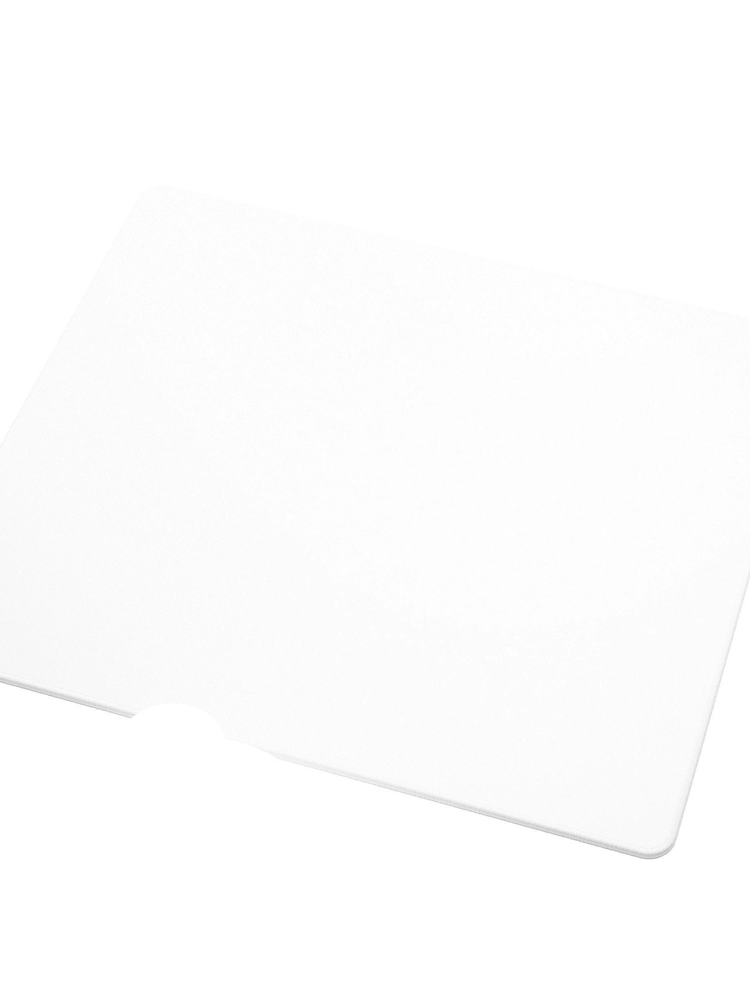 No ShopCo Gaming Mouse Pad - White on White product image (3)