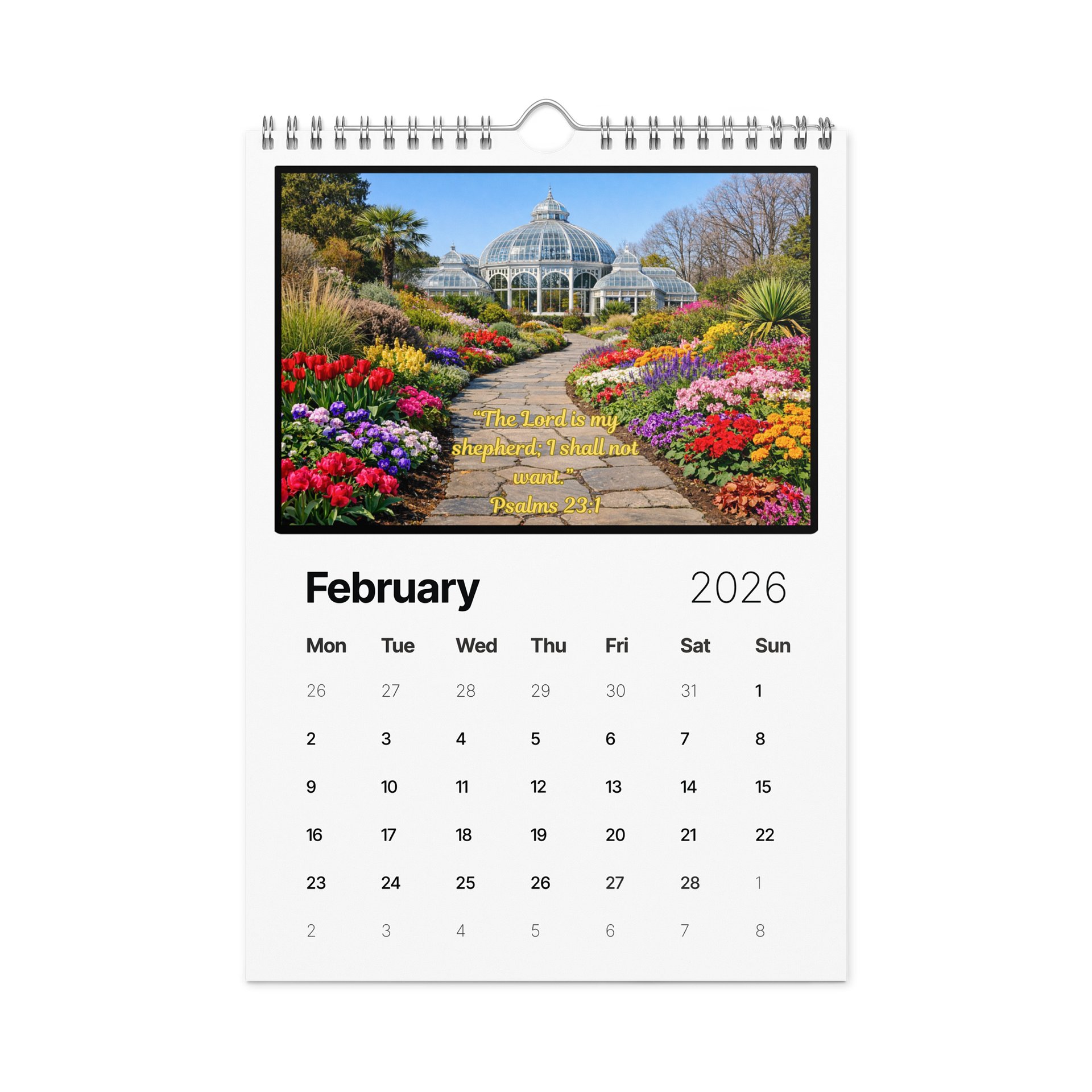 Gardens of Eden 2026 Wall Calendar product image (5)