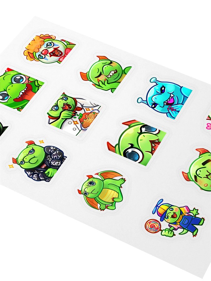 StickerDaSheet Emote pack 1 product image (2)