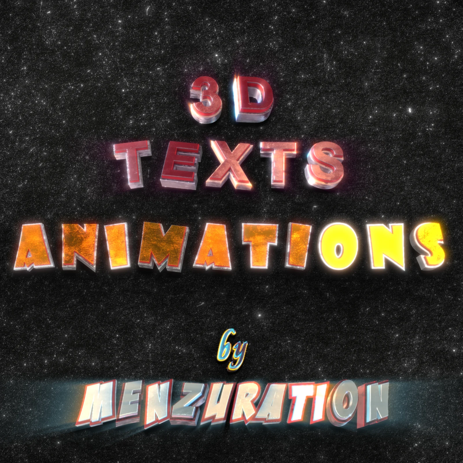 All texts + 3d Texts pack product image (2)