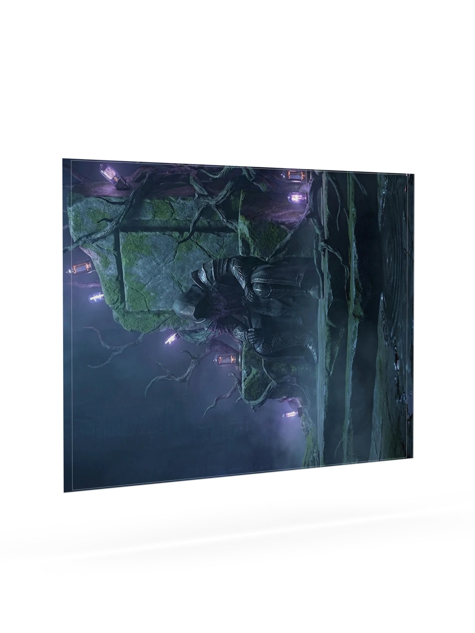 Concrete Kingdom — Neon Megastructure (300 DPI Museum Matte Print) product image (7)