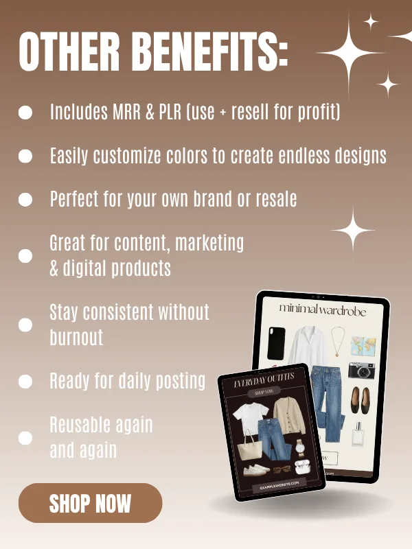 Affiliate & Gift Guide Canva Templates for LTK, ShopMy & Pinterest product image (7)