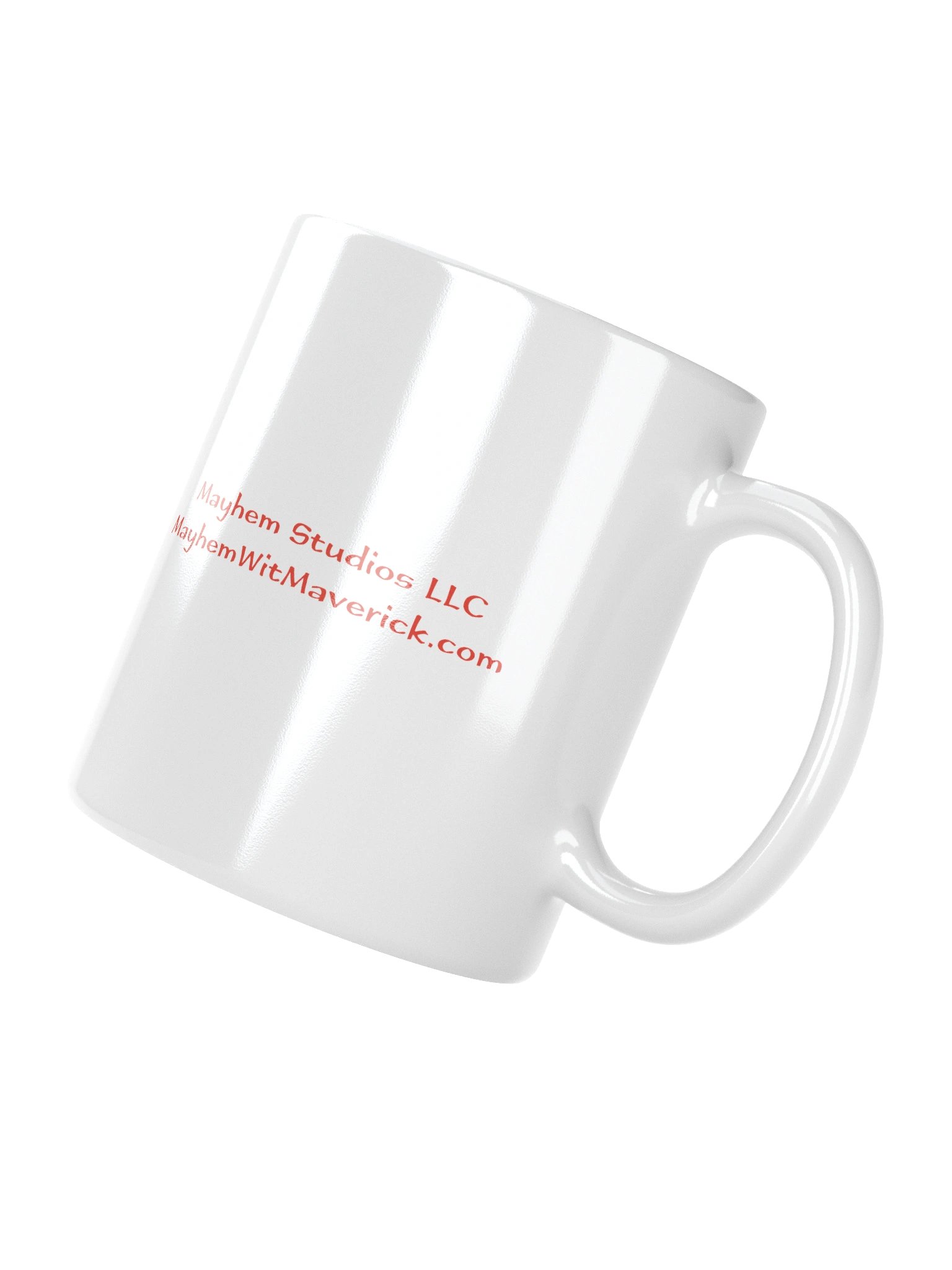 Maverick Mayhem Skull Mug (White background) product image (3)