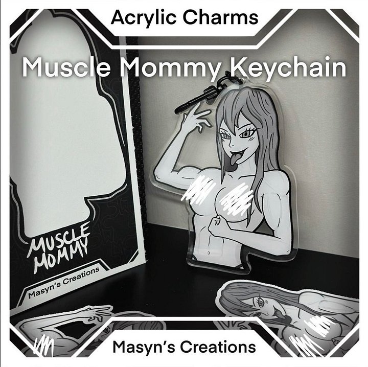 Muscle Mommy Keychain product image (1)