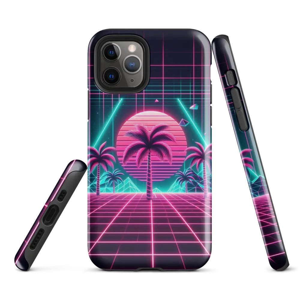 Neon Sunburst iPhone® Tough Case product image (3)