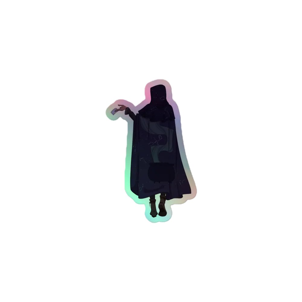 Holographic Crone Sticker product image (1)