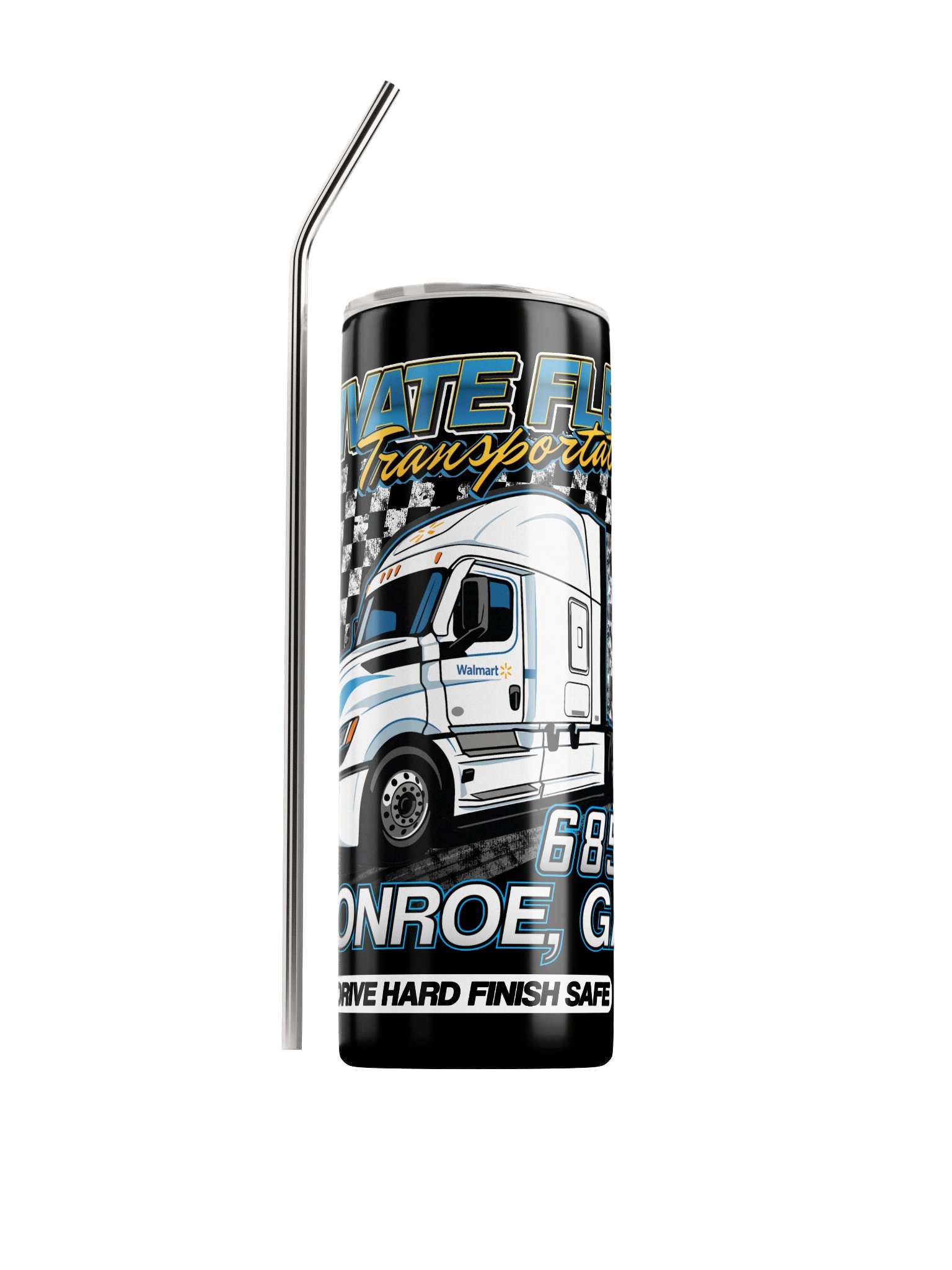 6855 Monroe Private Fleet Racing Tumbler product image (1)