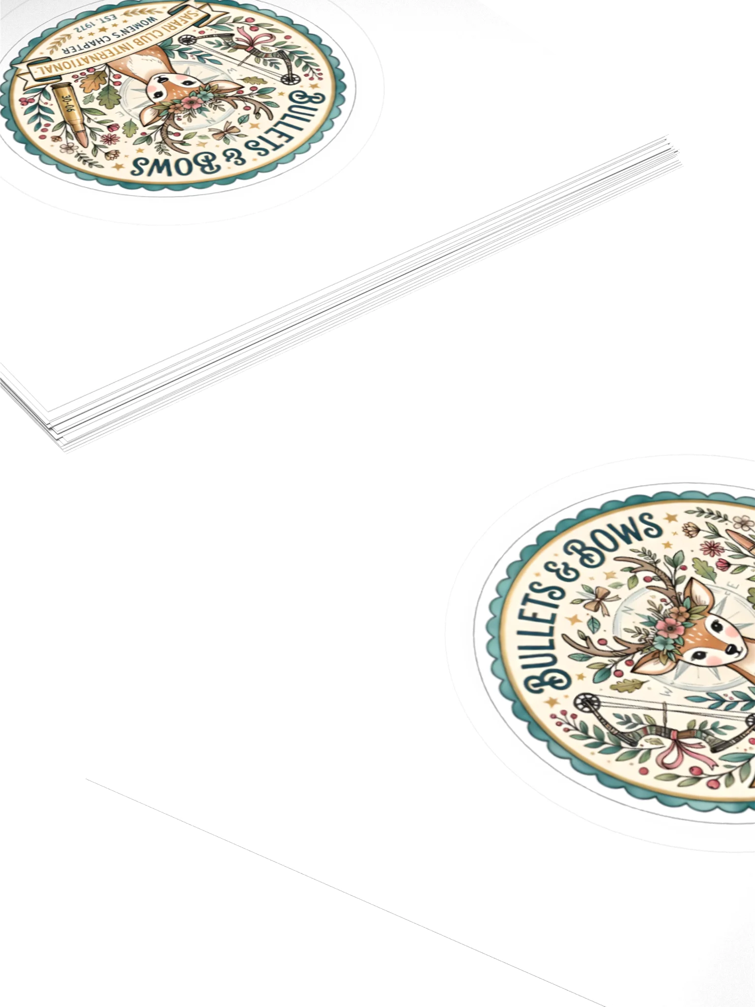 Bullets & Bows Club Sticker product image (4)