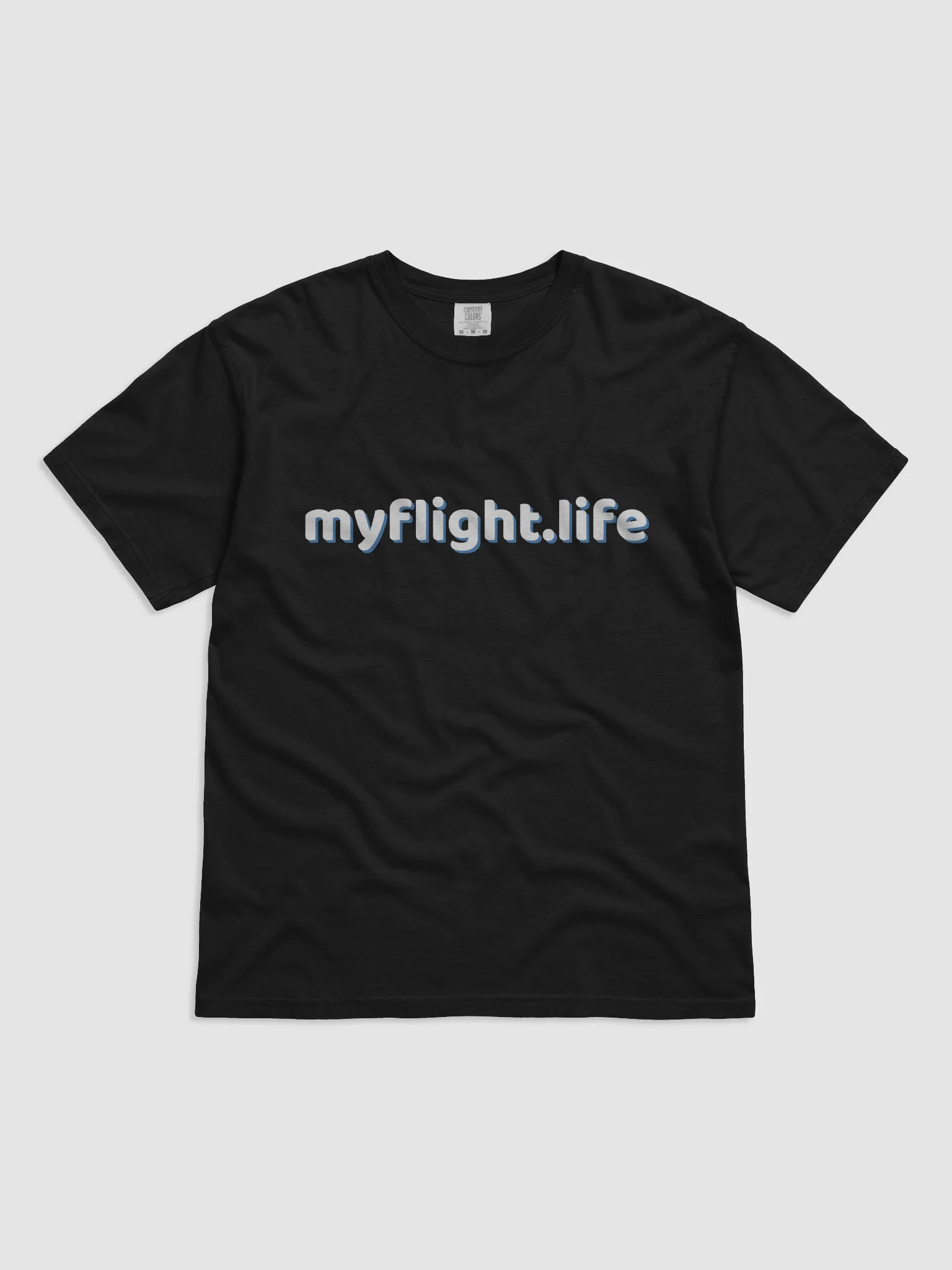 MYFLIGHT.LIFE LOGO DARK | T-Shirt For Route Trackers product image (3)