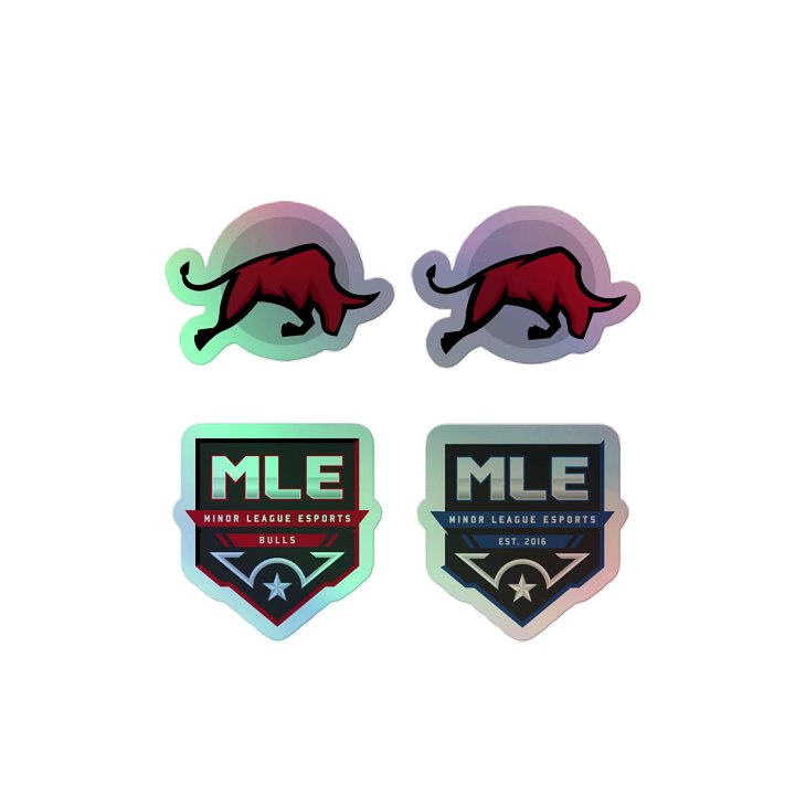 Bulls Holographic Sticker Set product image (2)