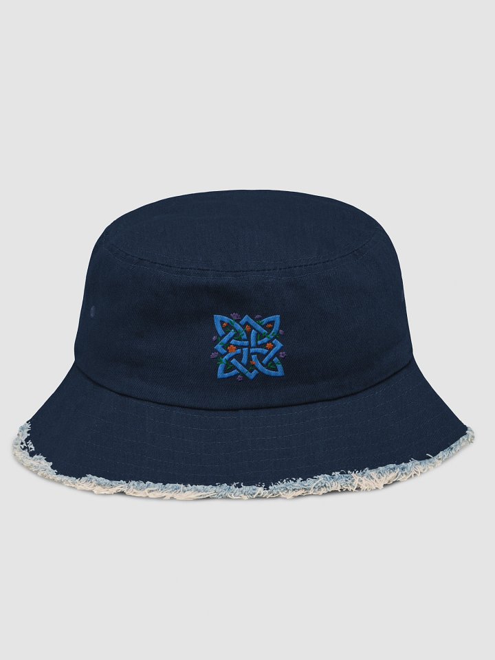 Embroidered Guided Bloom Fringe Hat product image (1)
