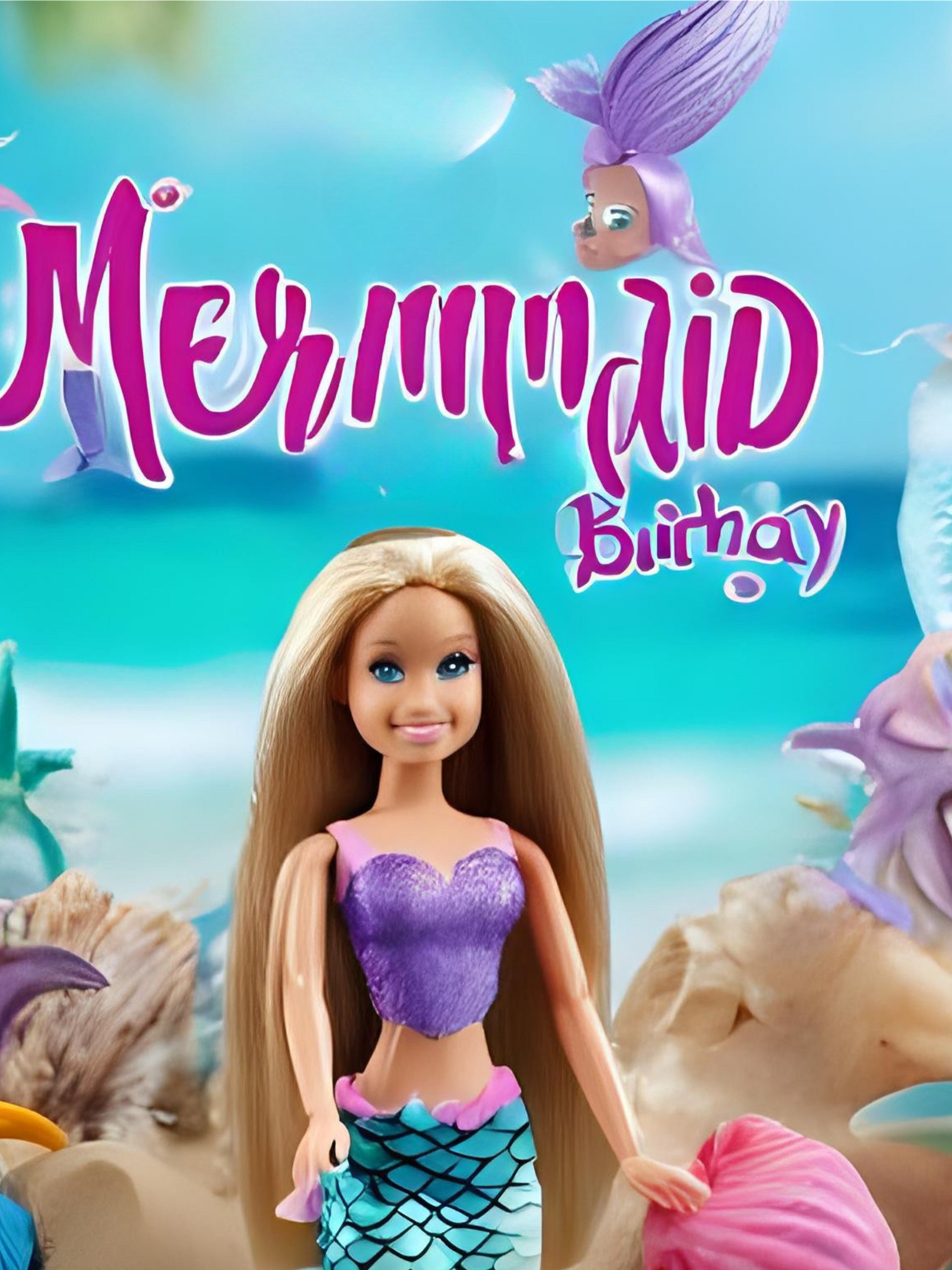 20oz Stainless Steel Tumbler Birthday Mermaid product image (2)