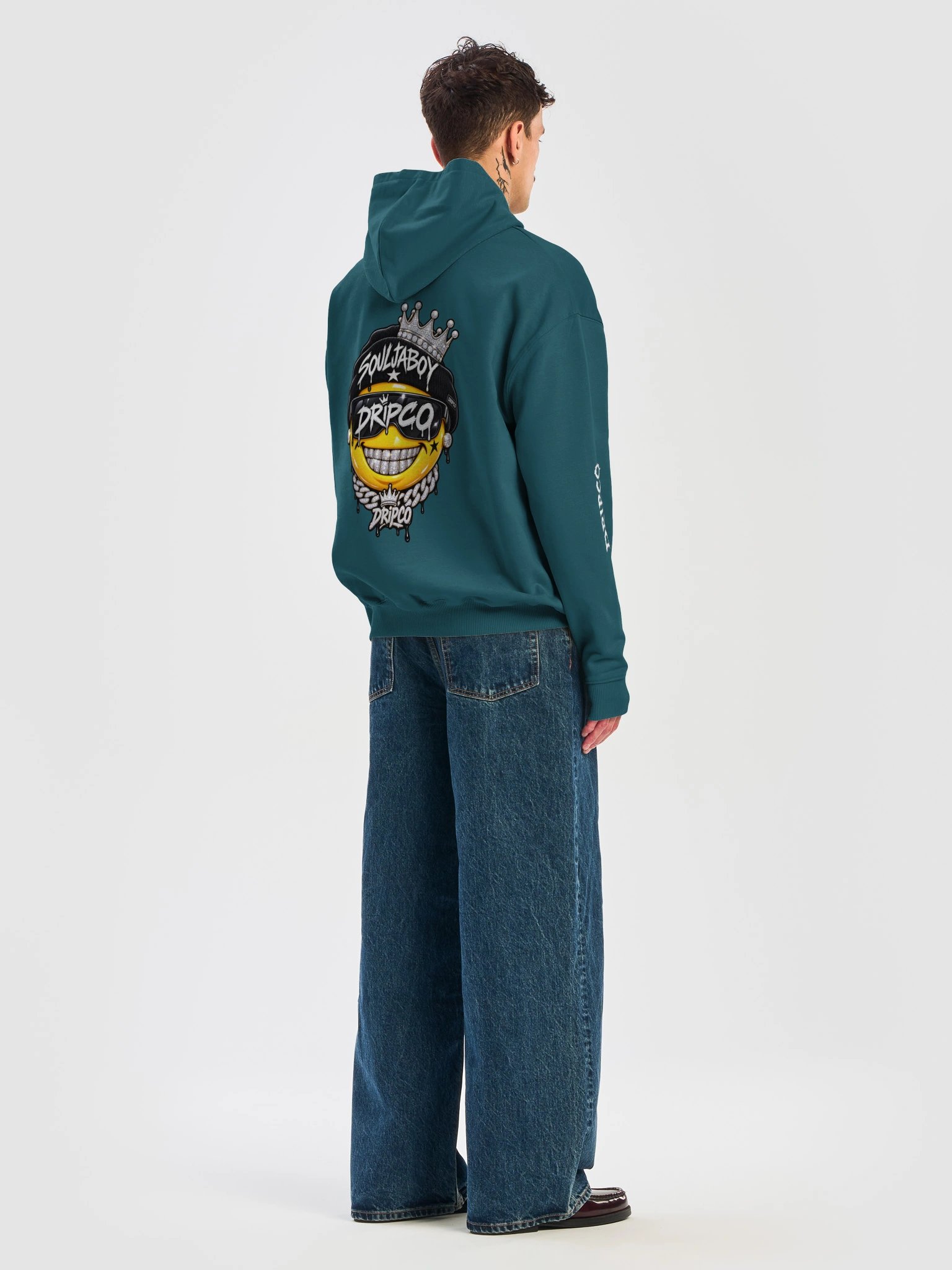 DRIPCO Bling Smiley Streetwear Hoodie product image (28)