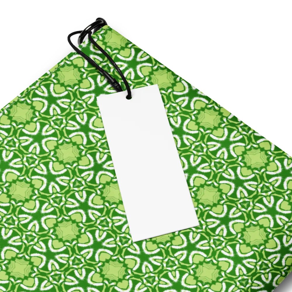 Symmetrical Green Floral Crossbody Bag product image (4)