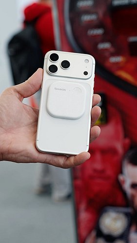 SpeakON is a MagSafe button that turns speech into clean text anywhere on the iPhone. Press it with the phone locked, talk, a...