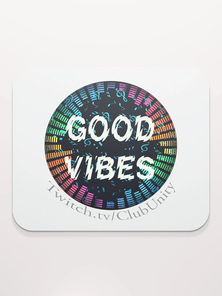 GOOD VIBES - Mouse Pad product image (2)