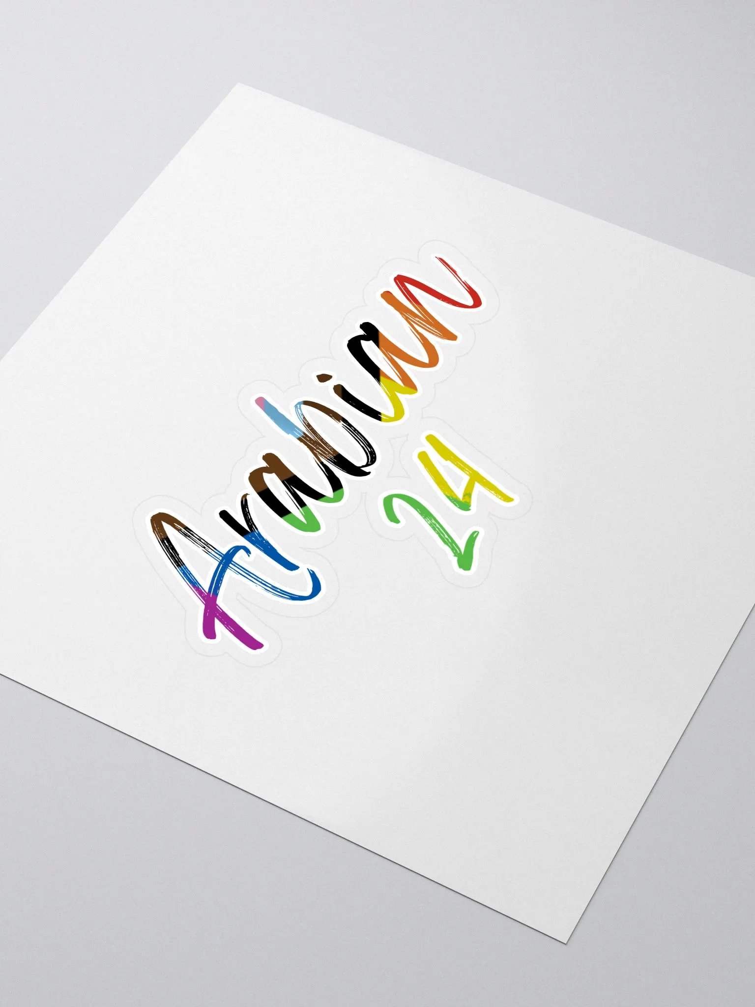 Name Sticker product image (3)