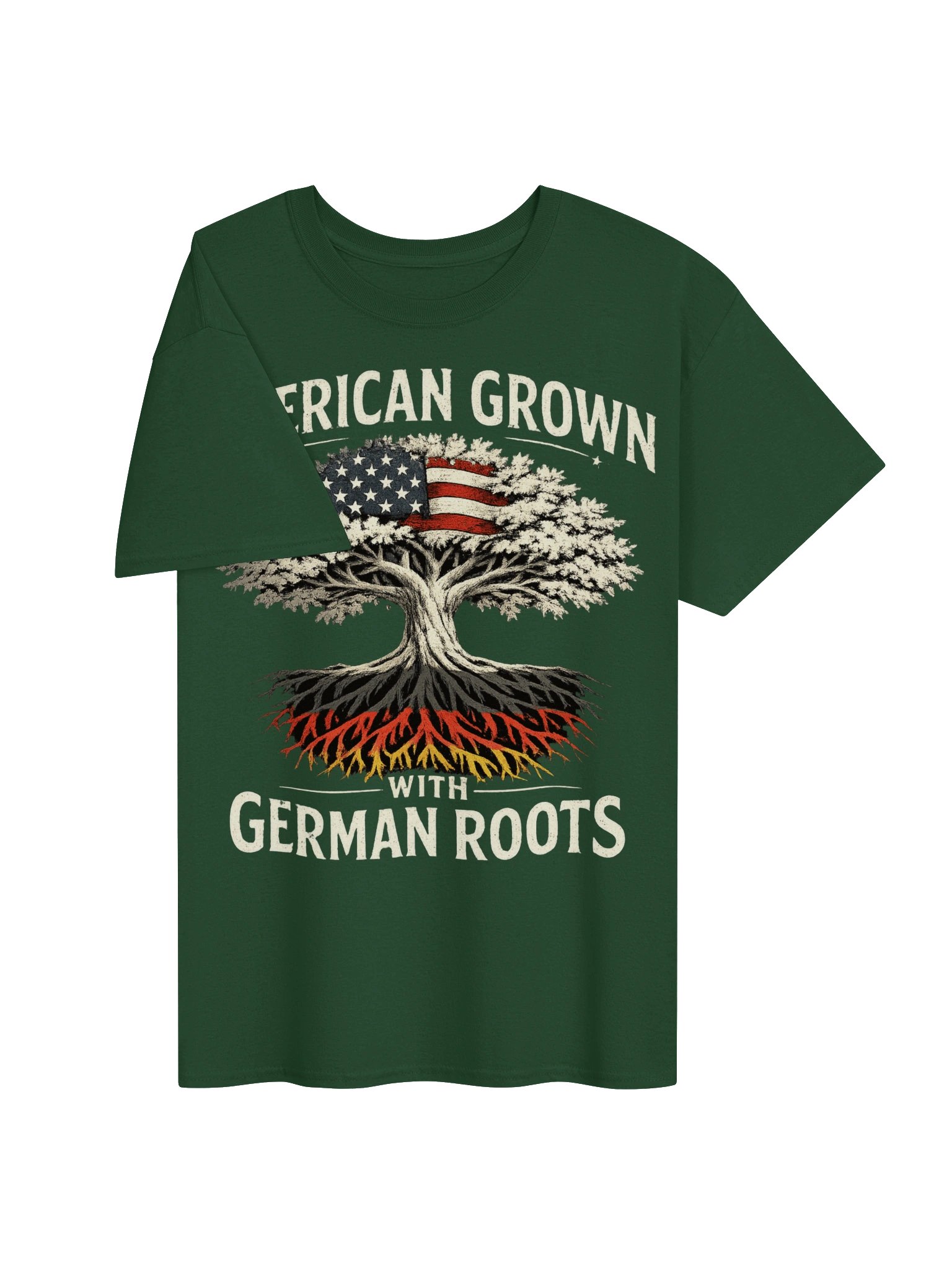 American Grown With German Roots Tee product image (4)