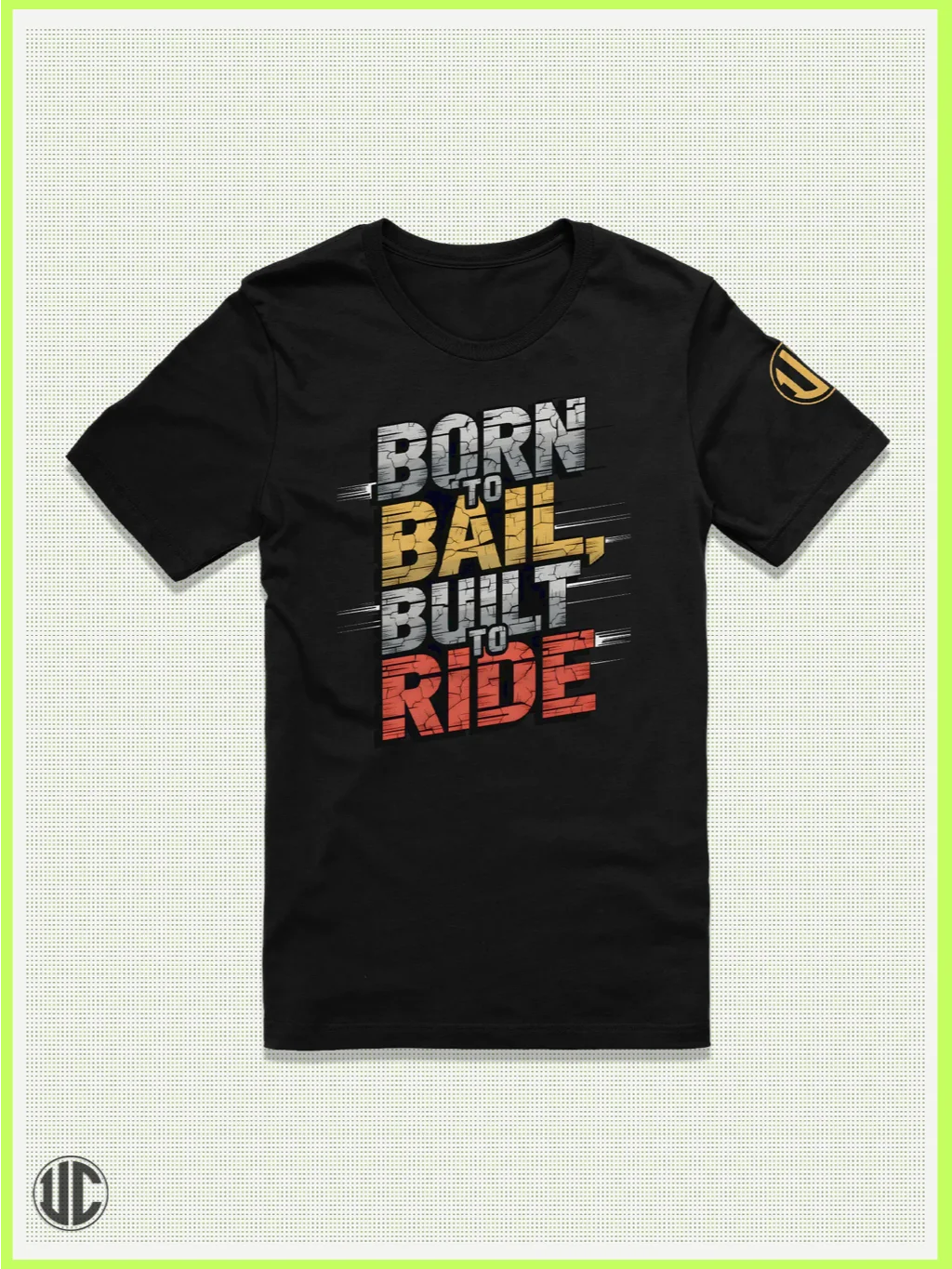 Born to Bail – Urban Skater Graphic T-Shirt product image (1)