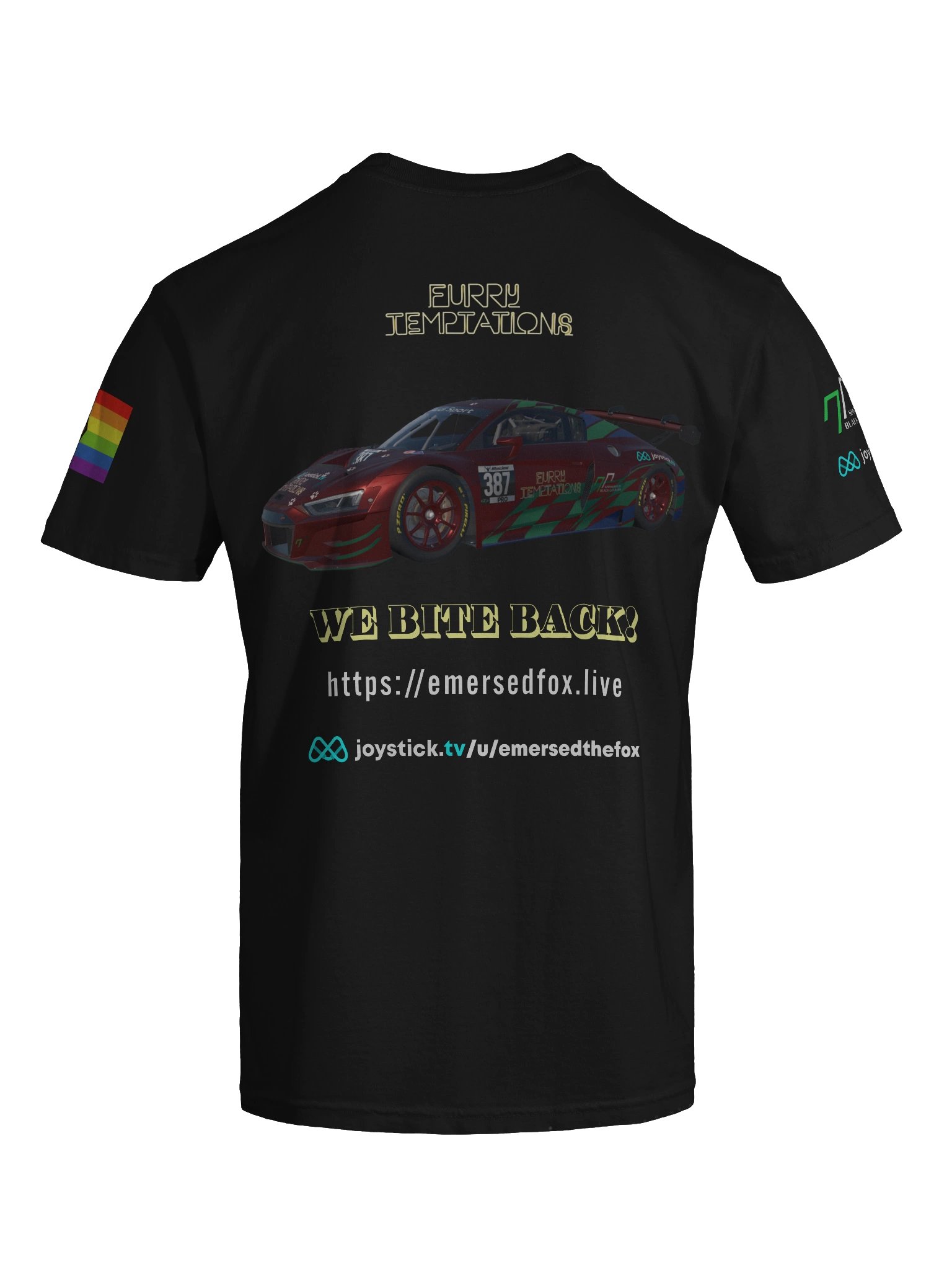 Furry Temptations Racing T product image (34)